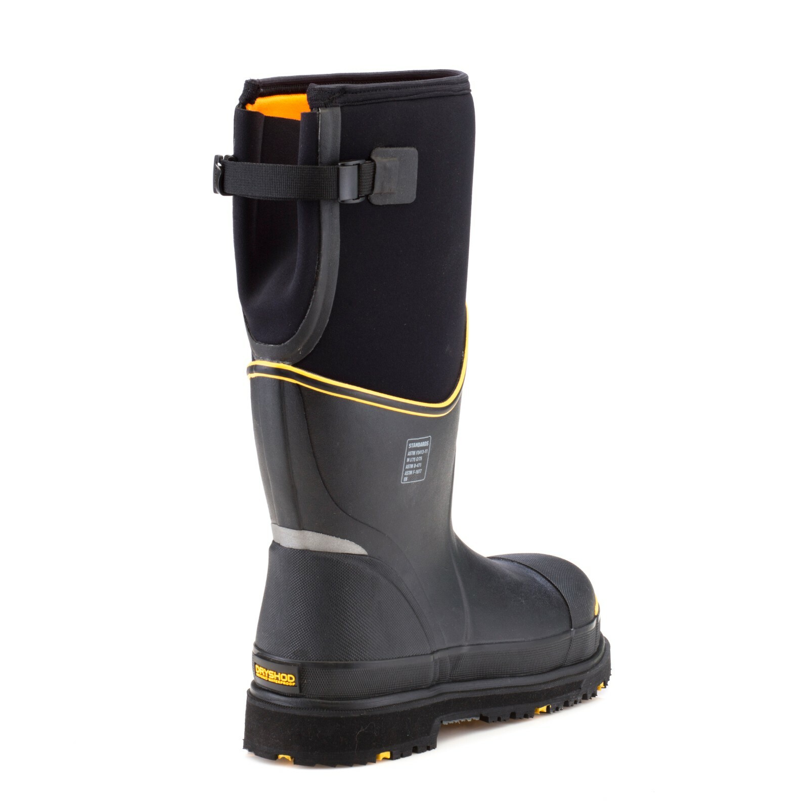 Dryshod Size 13 Steel Toe Gusset Top Comfort Fit Boot STG-UH-BK Muck Boot Style