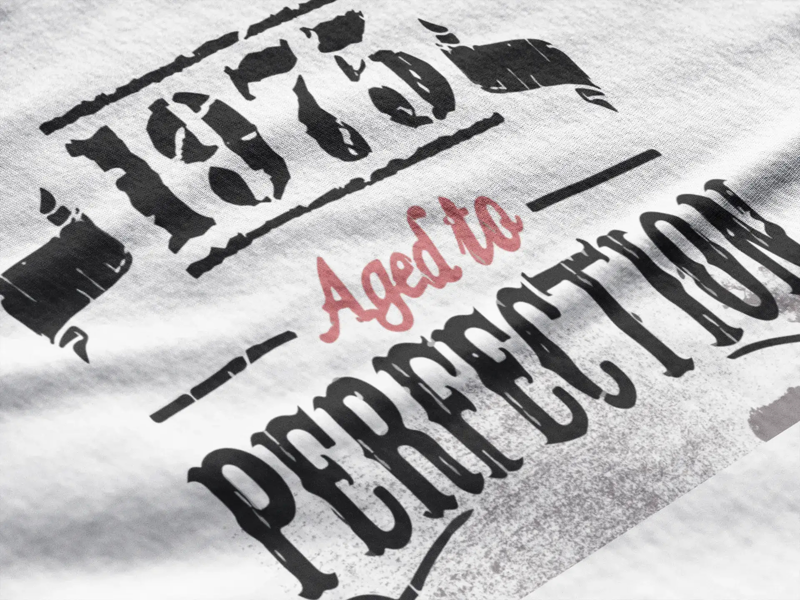 Women’s Graphic T-Shirt All Original Parts Aged to Perfection 1975 49th Birthday