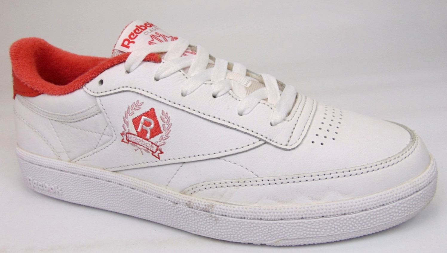 NEW! Reebok Club C 85 Classic Tennis Sneakers Women’s Size 9.5 M, White Leather