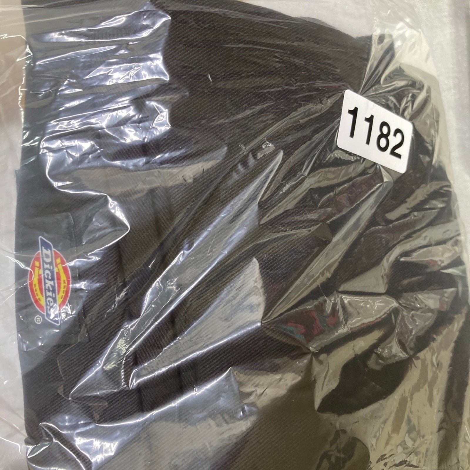 NWOT Dickies Men Black Loose Fit Double Knee Work Pants Size 34×30