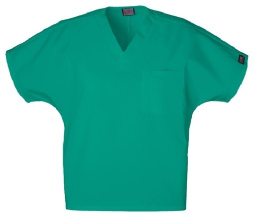 Cherokee Scrubs Unisex Workwear V Neck Scrub Top 4777 Surgical Green XS to 5XL