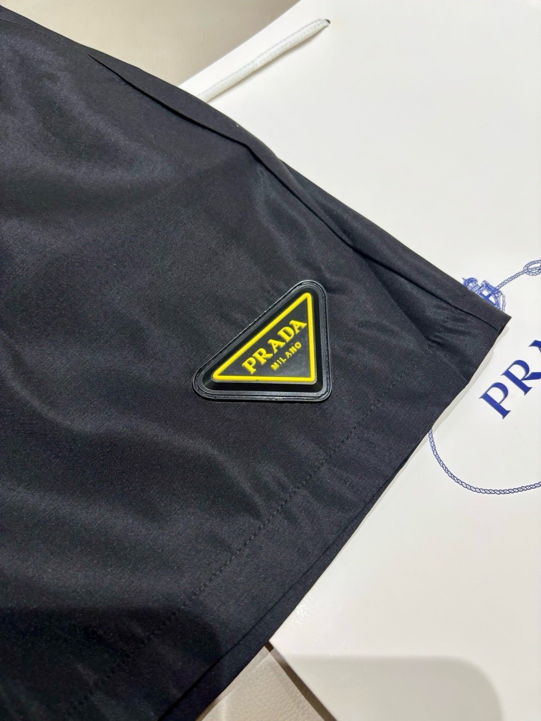 Prada’s new summer beach shorts, five quarter shorts