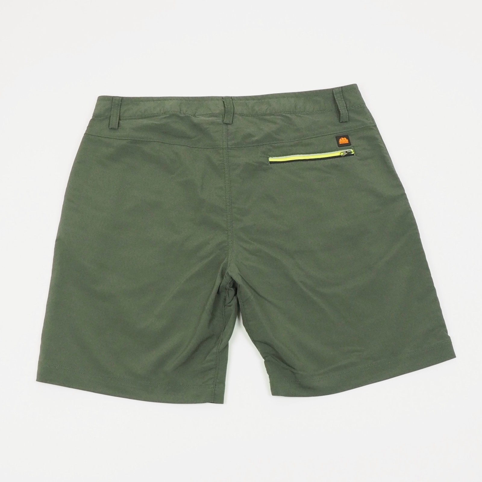Sundek Quick Dry Walking Hybrid Shorts Mens 34 Green Nylon Blend Travel Casual