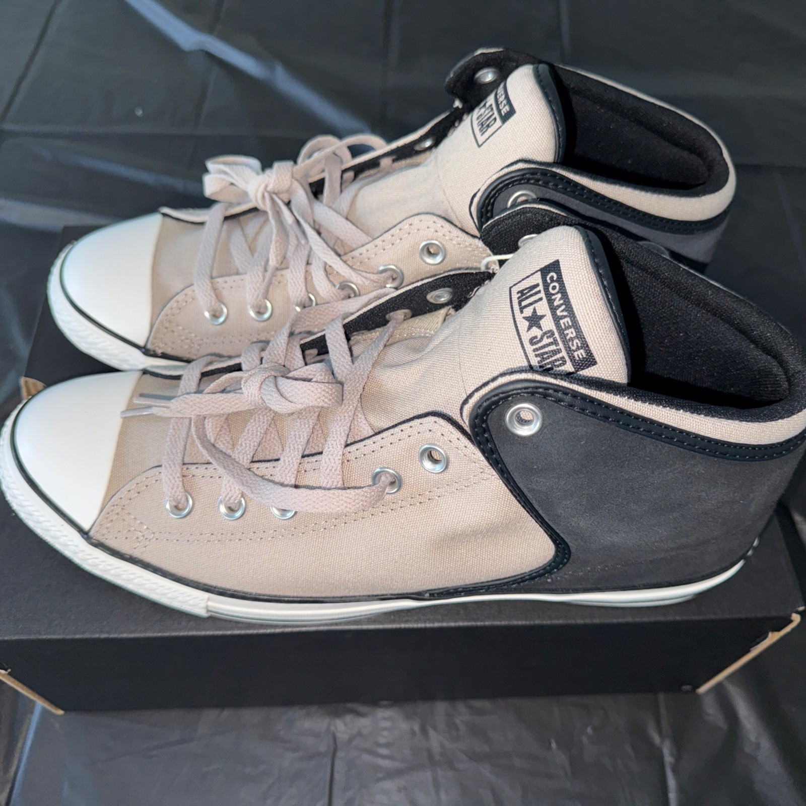 Converse Chuck Taylor All Star High Street Mid Shoe Tan/Black/White Unisex