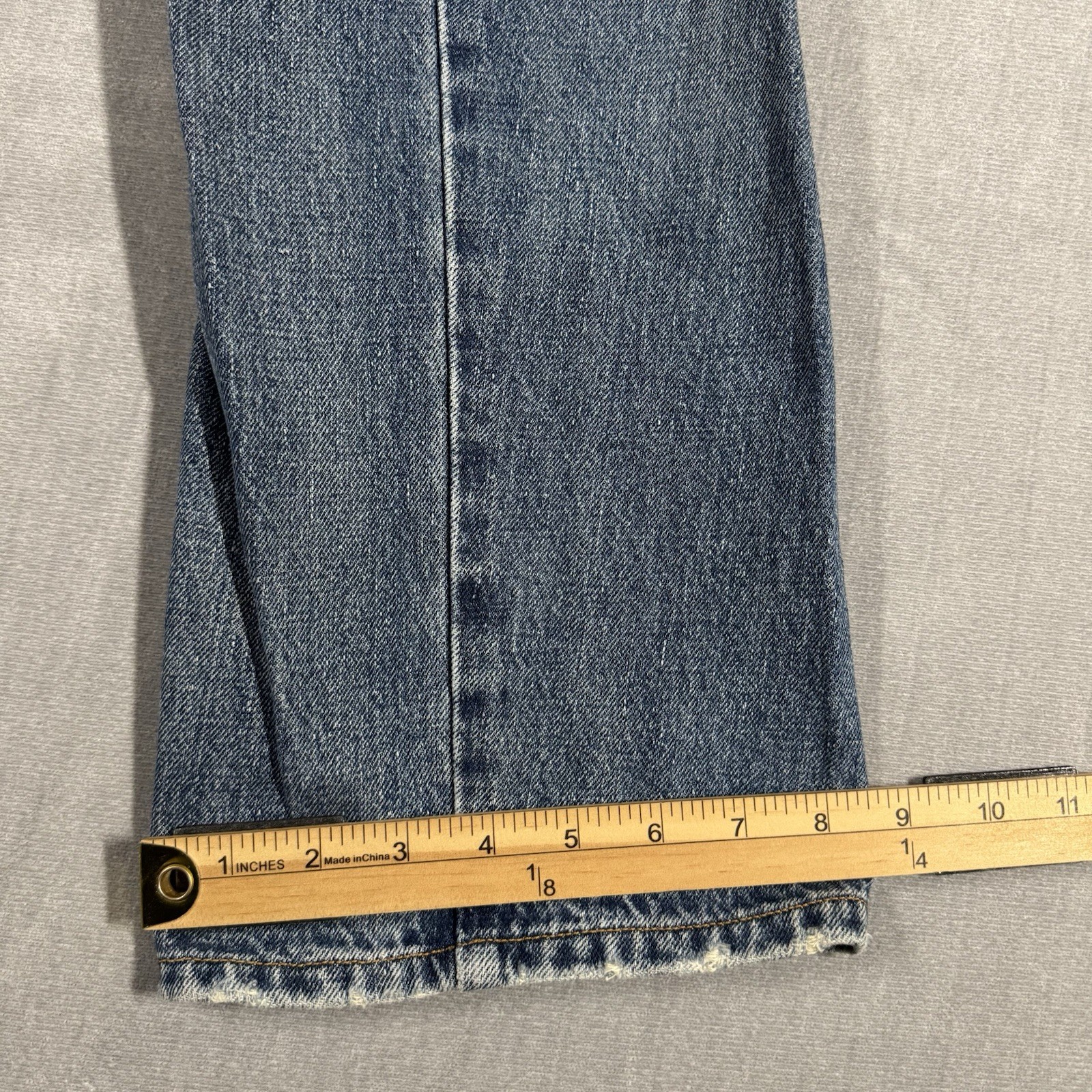 RARE Levi’s Engineered Jeans Twisted Denim Vintage 1999 Mens 30×33 Indigo Skull