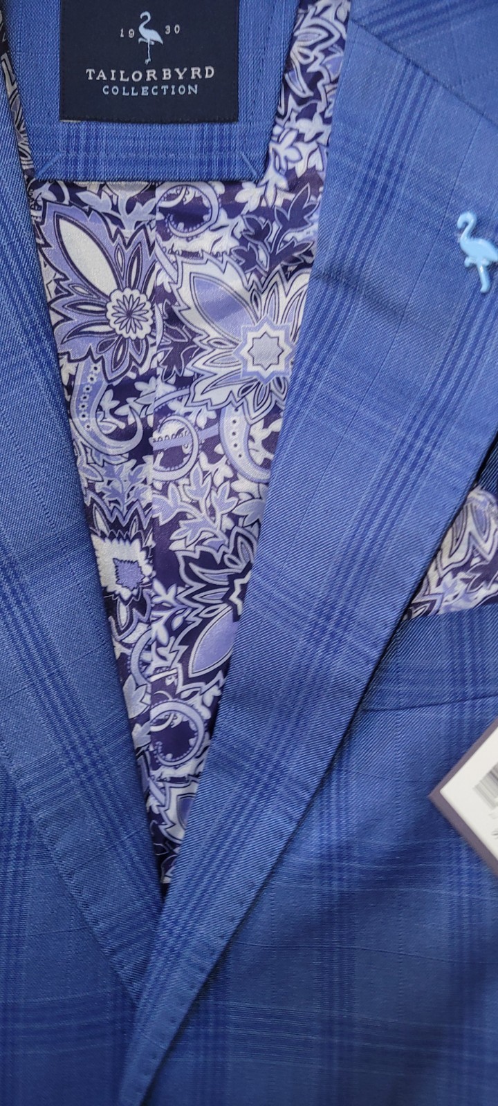 Tailorbyrd Men’s Sport Coat-Blazer, Tailorbyrd Men’s Jacket, 38R/48R, Royal
