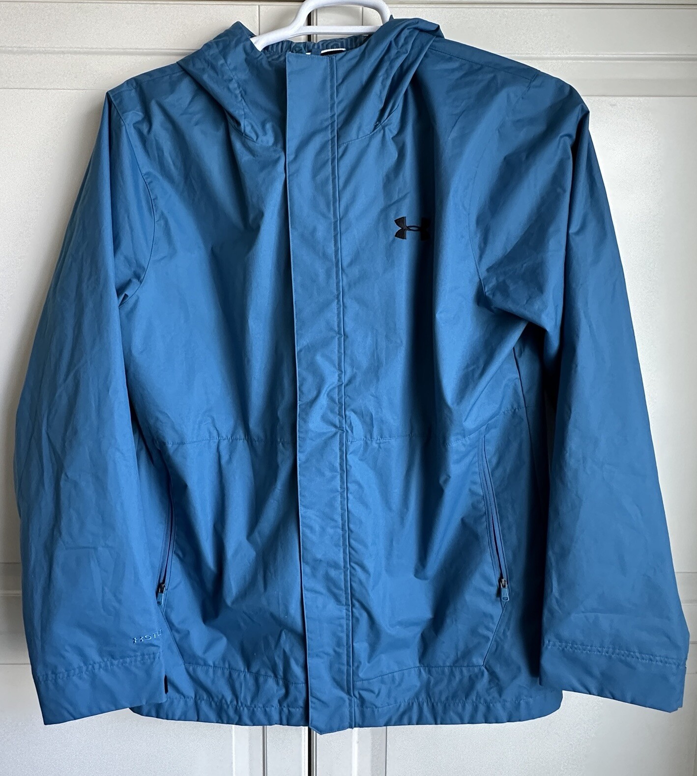UNDER ARMOUR STORM BLUE JACKET MENS Medium Outer Shell Only New