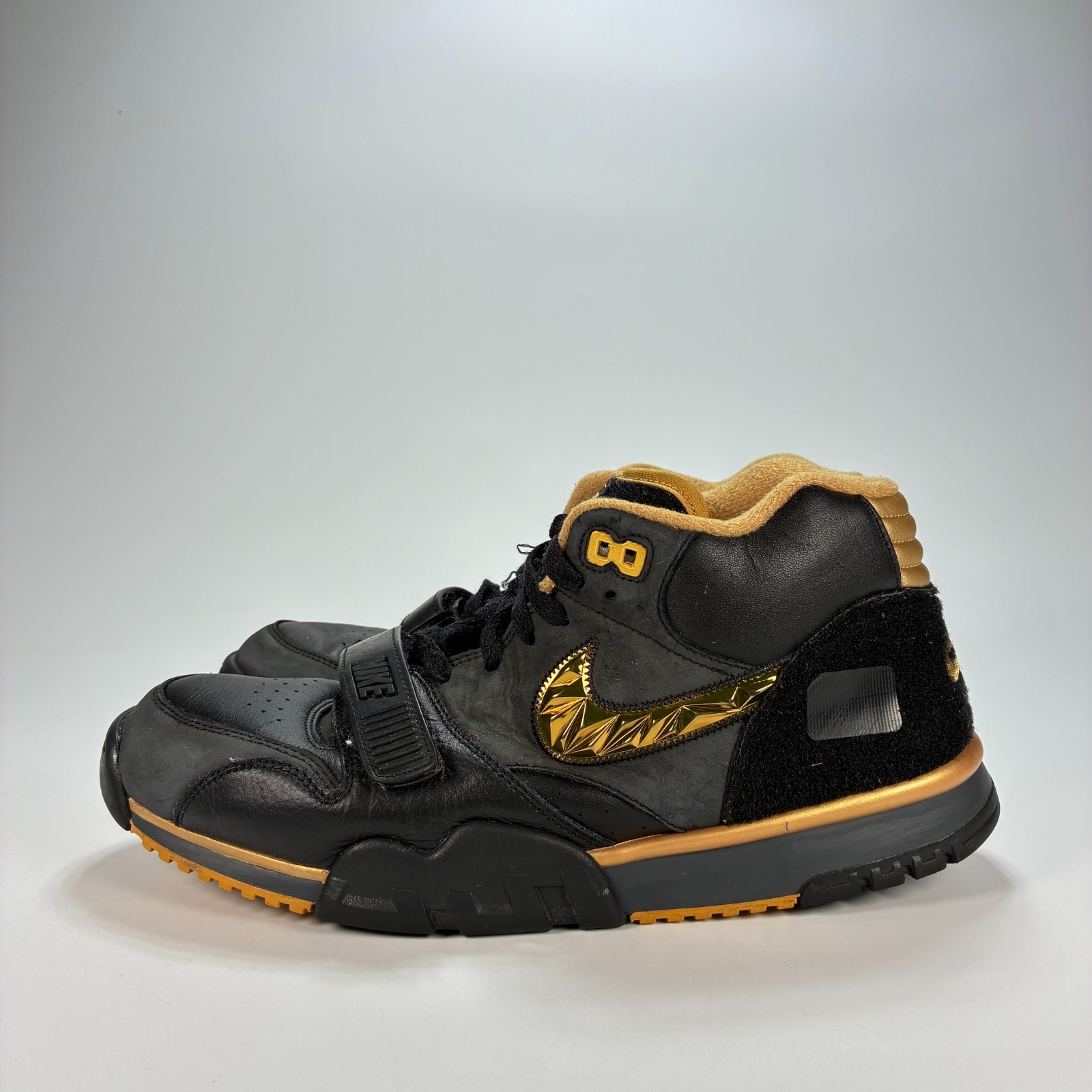 Nike Air Trainer 1 Black College Football Playoffs Pack FJ6196-001 Men’s Size 12