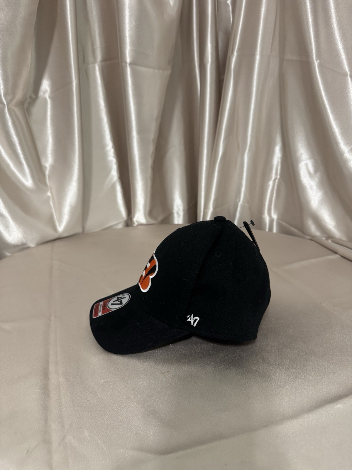 ’47 Brand Cincinnati Bengals Baseball Cap Snapback Hat Black One Size NFL