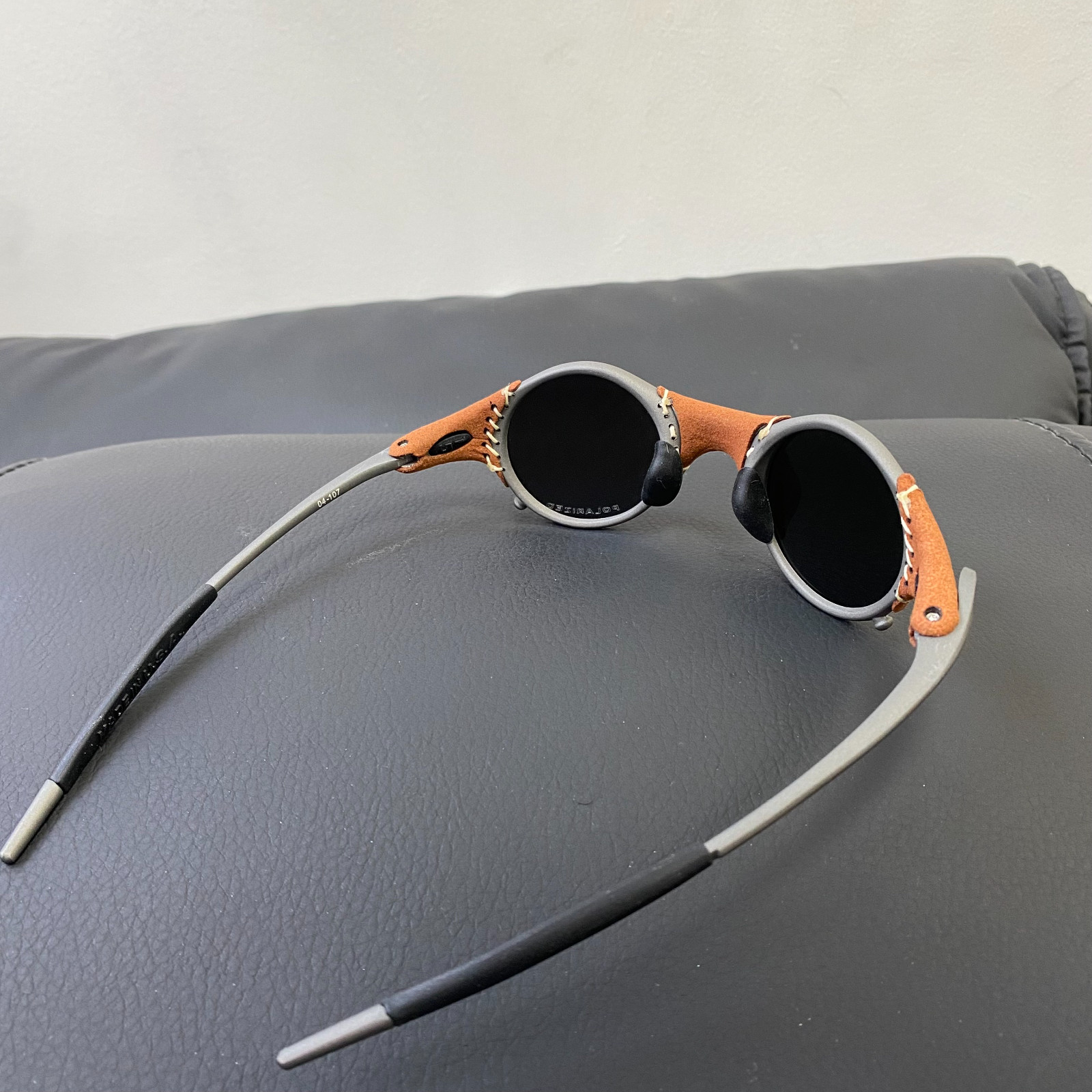 Vintage Oakley X-Metal Mars Leather avantgarde Gorpcore Polarized Outdoor mounta