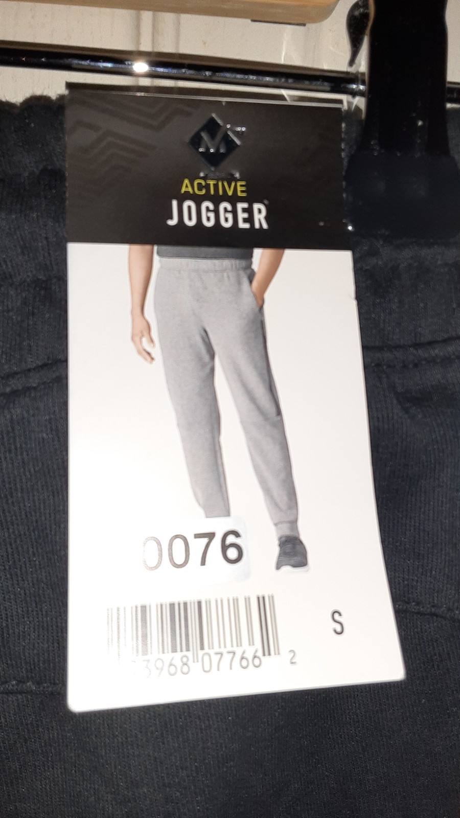 Member’s Mark Men’s / Unisex Everyday Active Jogger W/pockets Sz Small Black New