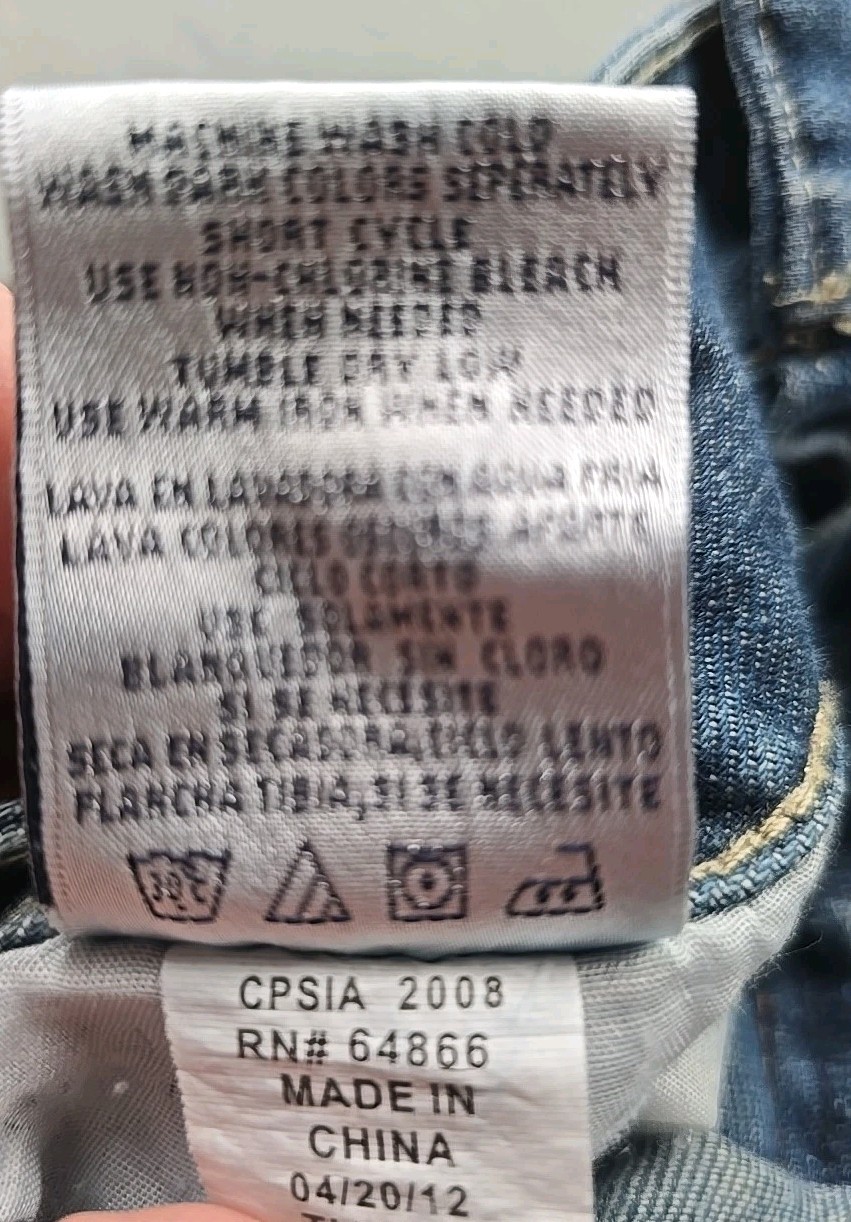 Company 81 Men’s Spencer Straight Leg Classic Fit Jeans Size 36×30 With Belt