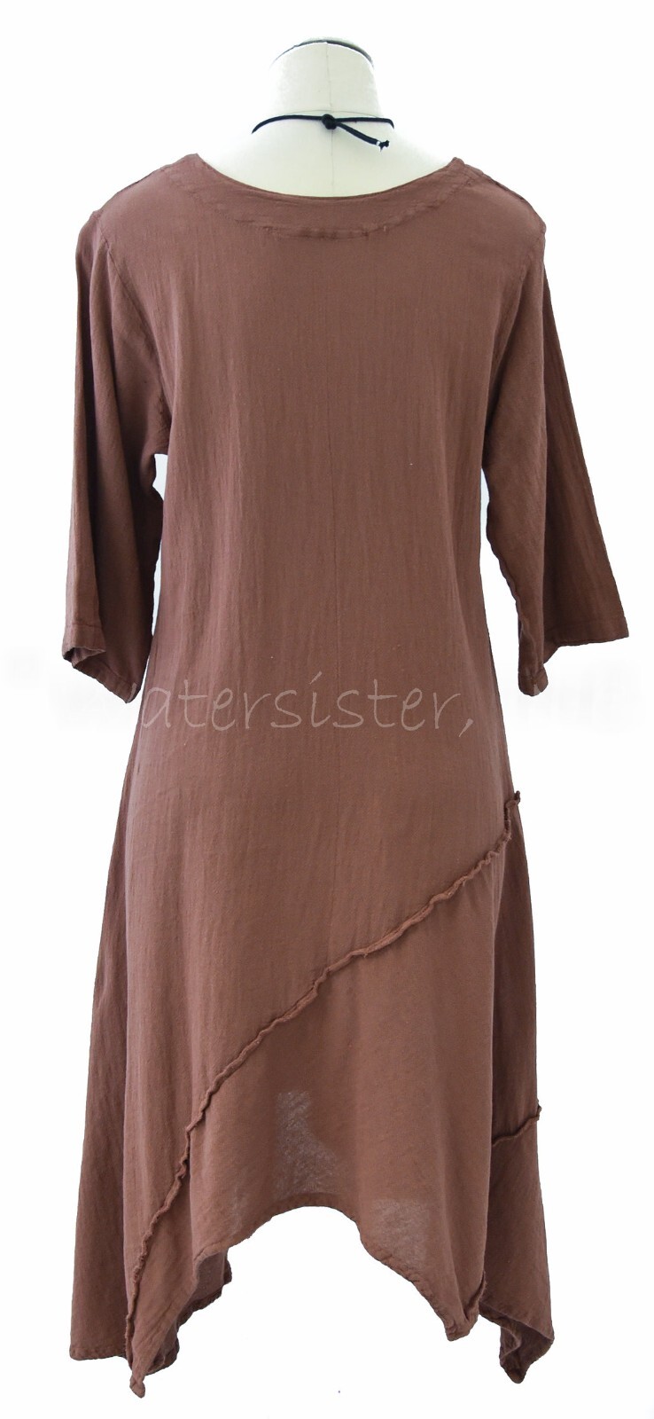 WATERSISTER Cotton Gauze TANGO TUNIC Long Top 1(S/M) 2(L/XL) 3(1X) oh my COLORS