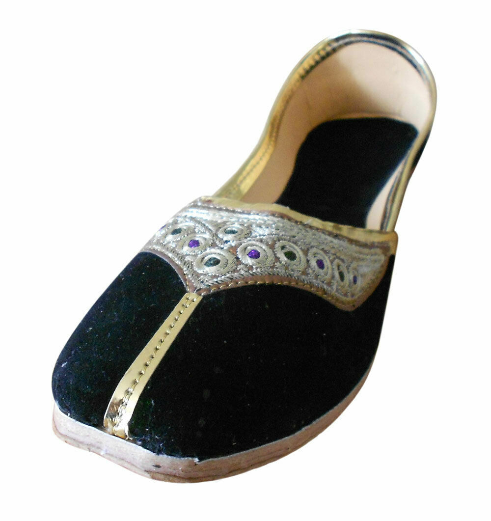 Women Shoes Indian Handmade Wedding Leather Ballerinas Jutties US 6-12