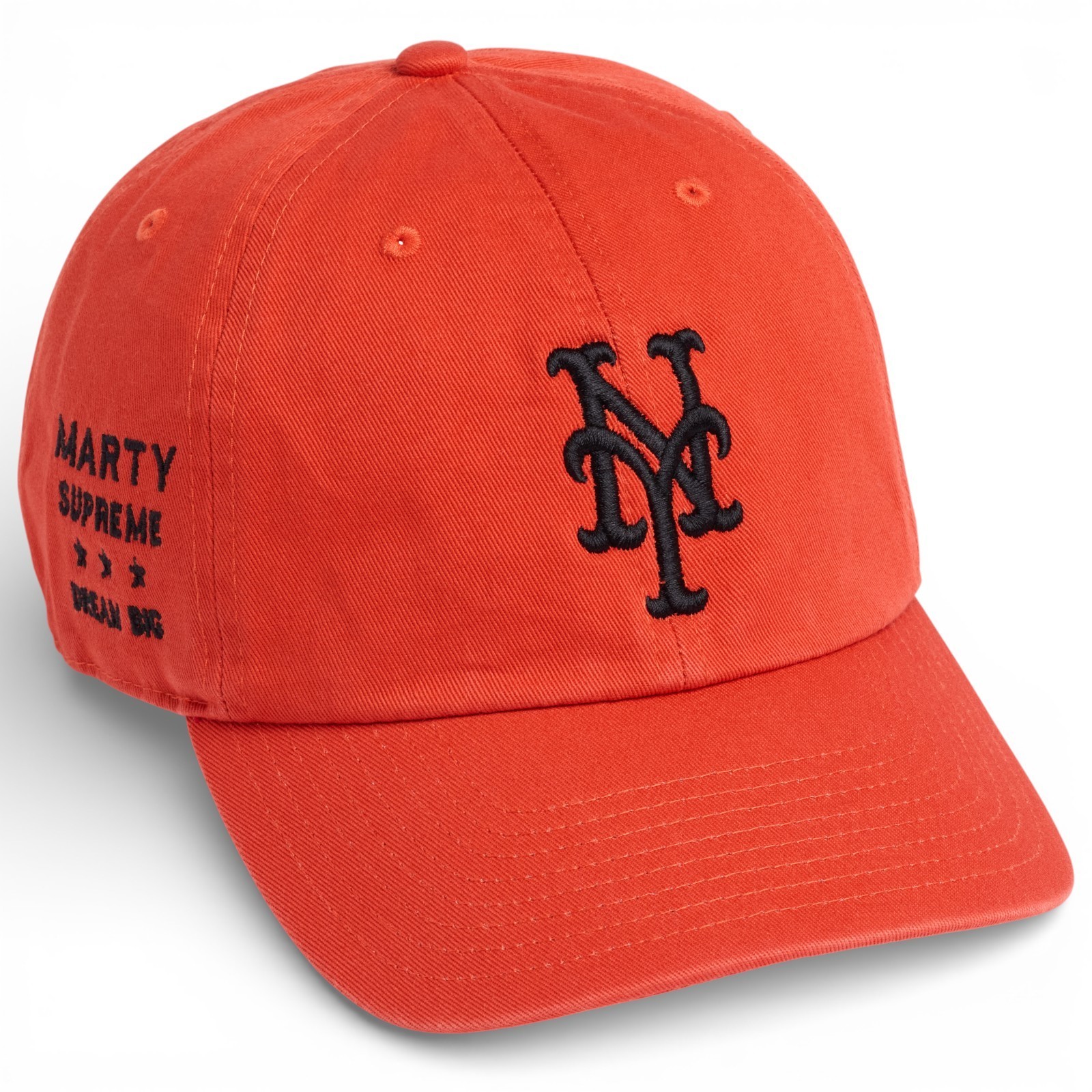 A24 Marty Supreme x ‘47 NY Mets Embroidered Orange Hat Dream Big – NEW IN HAND