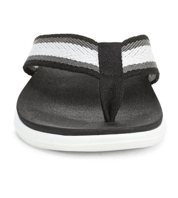 VIONIC Beach Indigo Toe Post Sandal, Black Multi