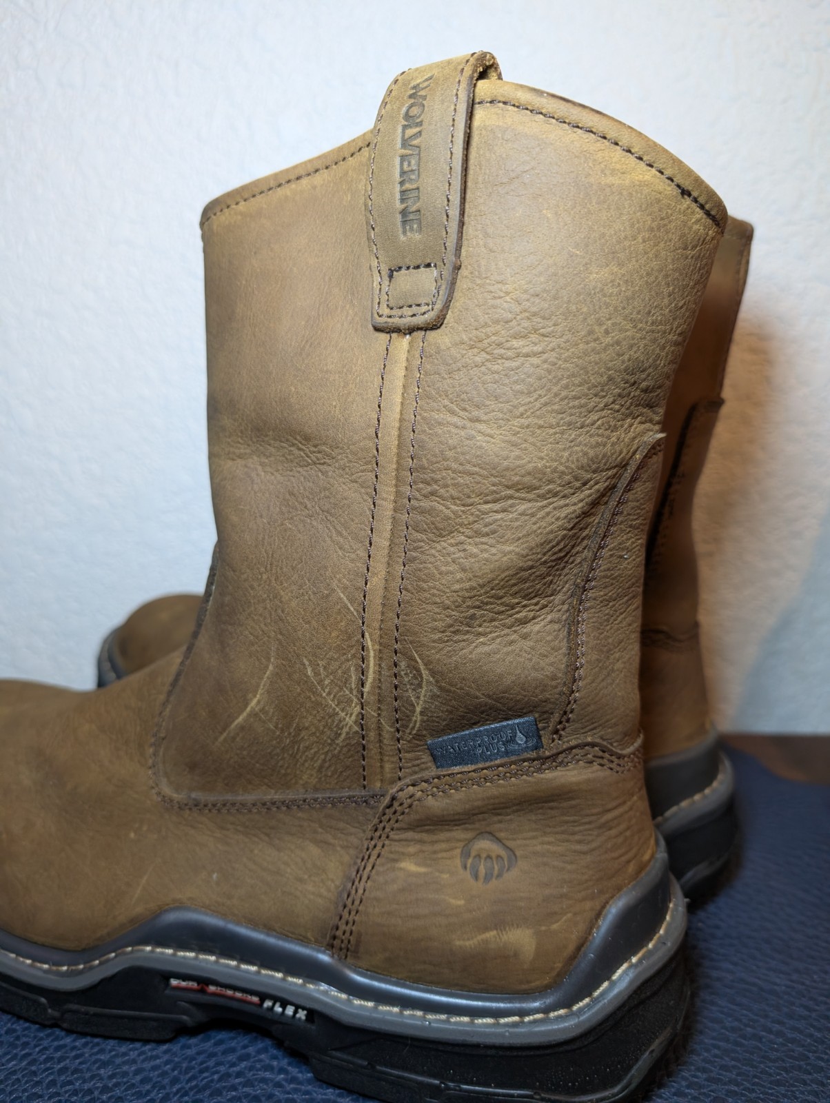 Wolverine Durashock Plus Boot Waterproof Size 10.5
