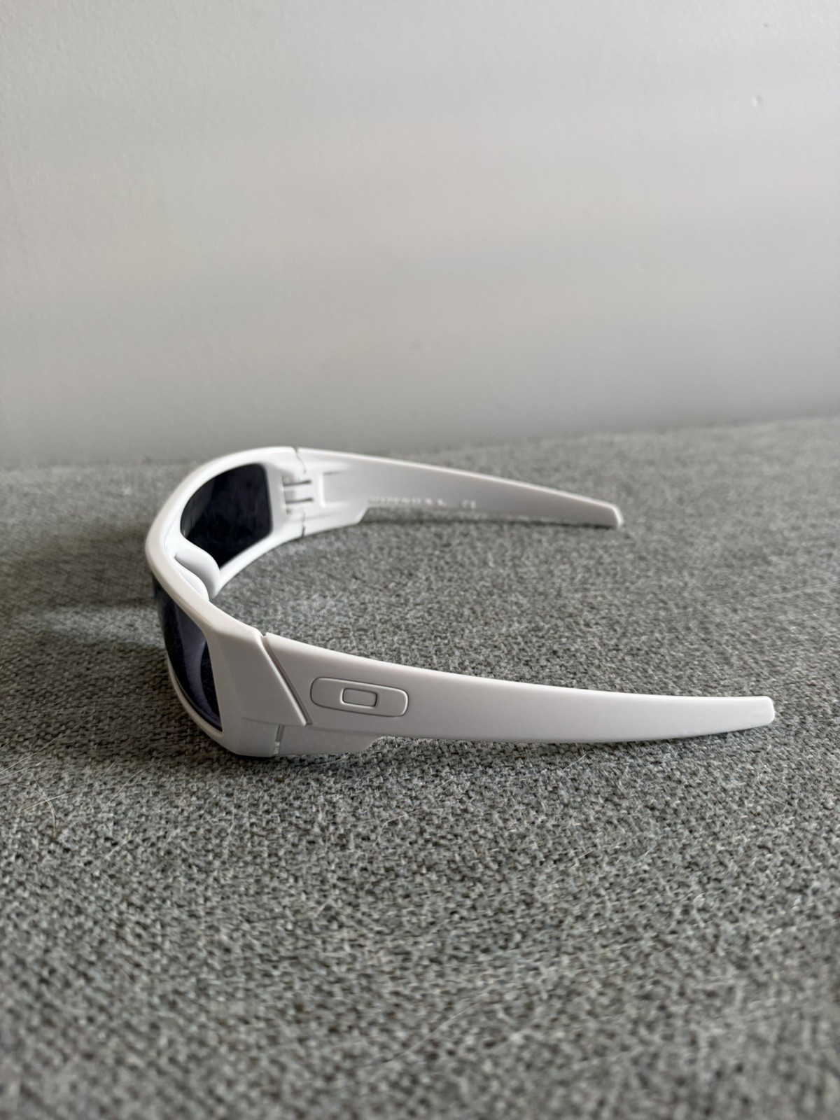 Y2K Oakley Gascan White Sunglasses Made In USA