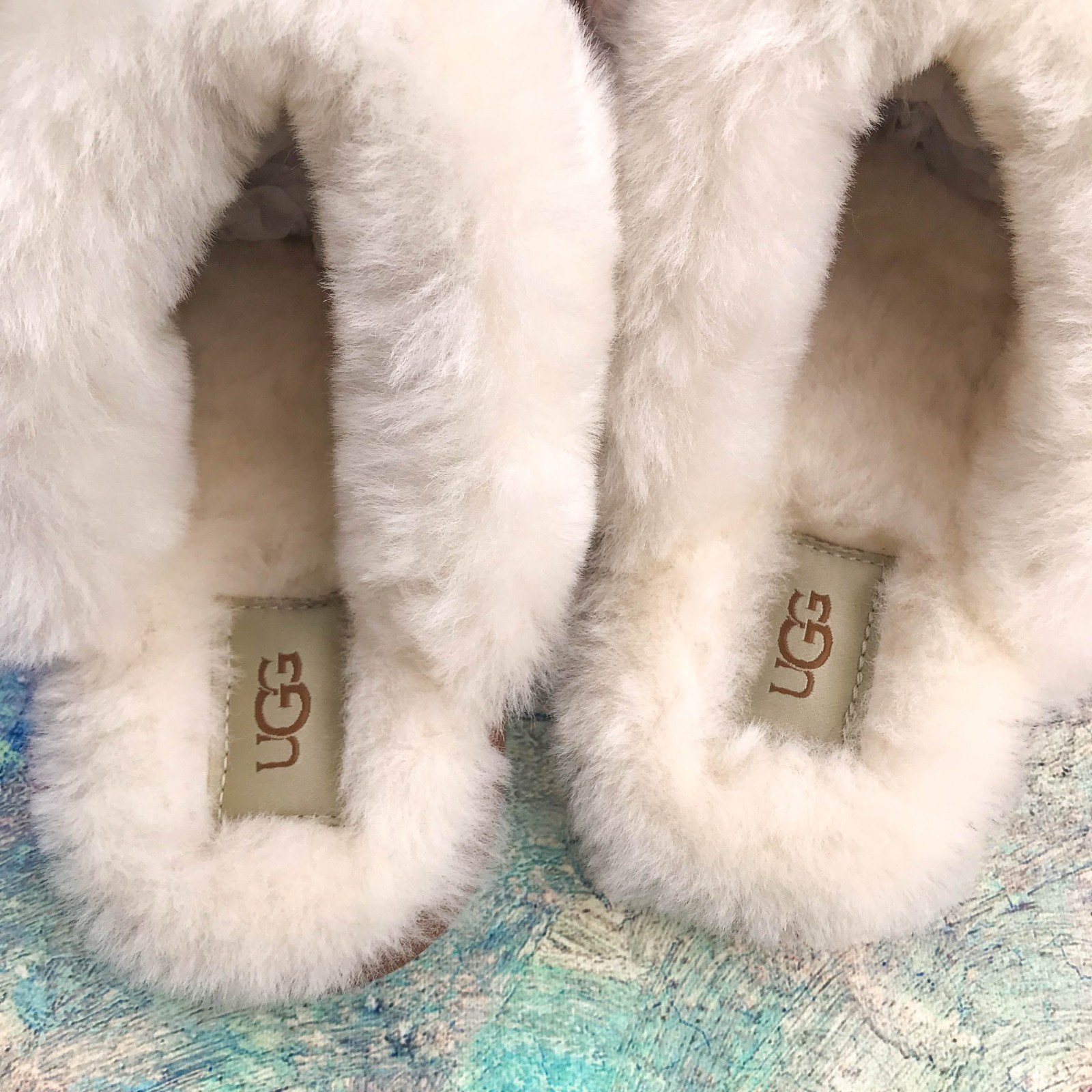 UGG Scuffette II Chestnut Slip On Sheepskin W Wool Flat Women’s Slippers US6-11