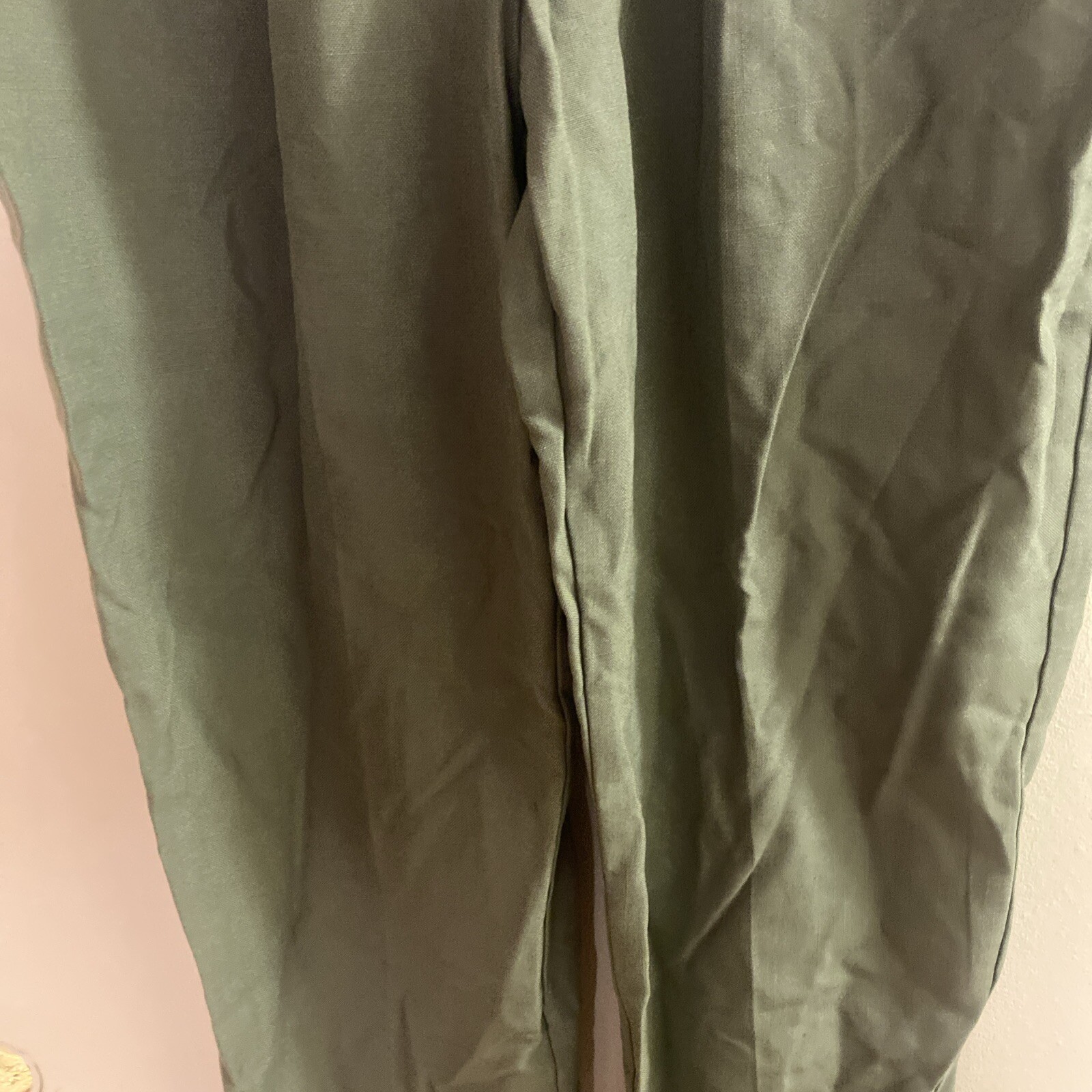 Classic Elements Women’s Pants Green 8 Short Waist 26” -30” Inseam 26 NWT
