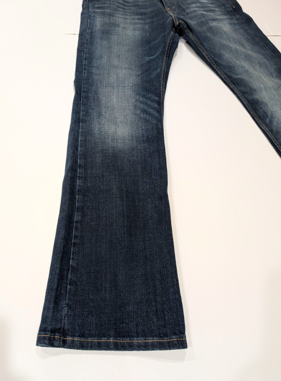 NEW Men’s Levi’s 527 Slim Bootcut Jeans Dark Wash Blue Size 34×34 NWT Ships Free