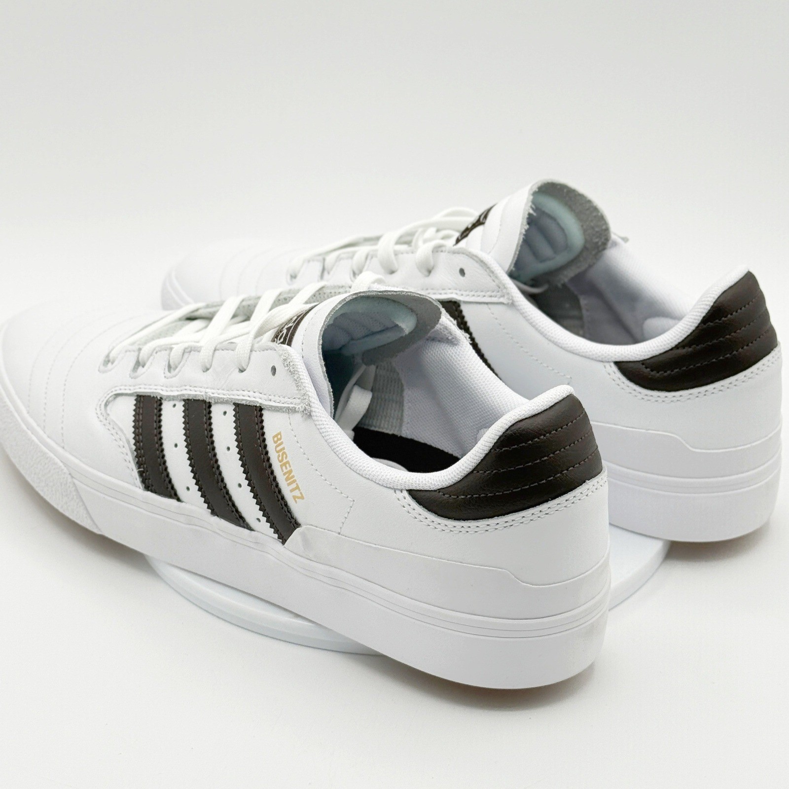 Adidas Busenitz Vulc II Mens Size 12 Cloud White Aurora Coffee KJ3476 NEW