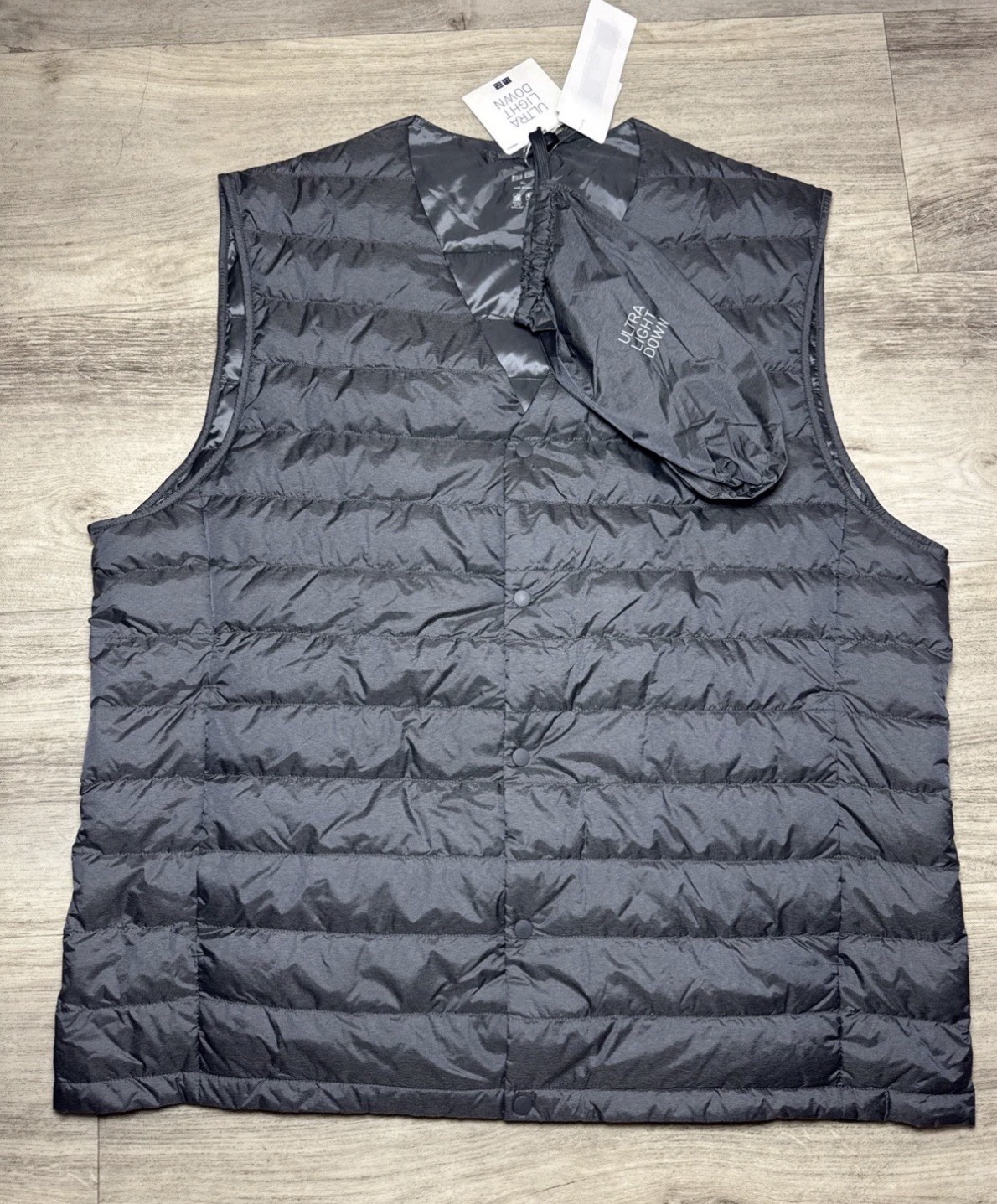 UNIQLO Ultra Light Down Compact Vest Lightweight Packable Size XL