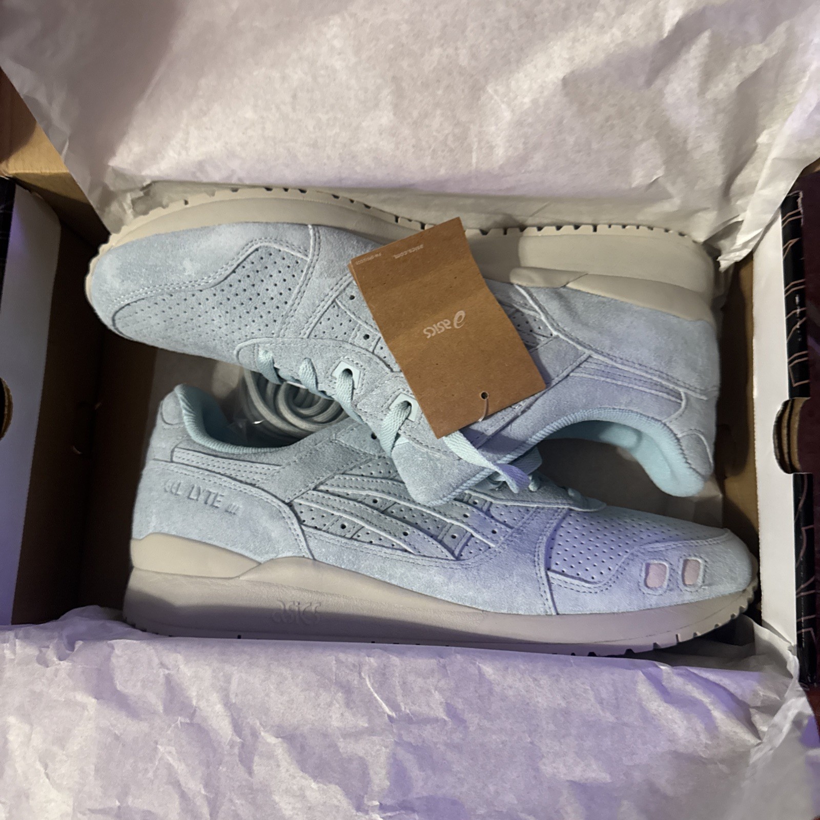 Size 11.5 – Ronnie Fieg x ASICS Gel Lyte III OG The Palette “Helium” KITH