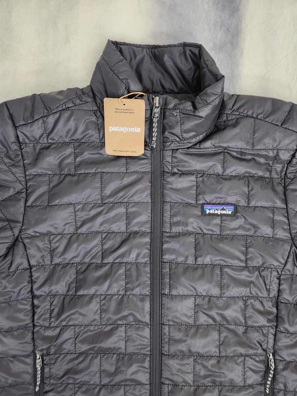 Patagonia Nano Puff Jacket Men’s Size XL New With Tags Black