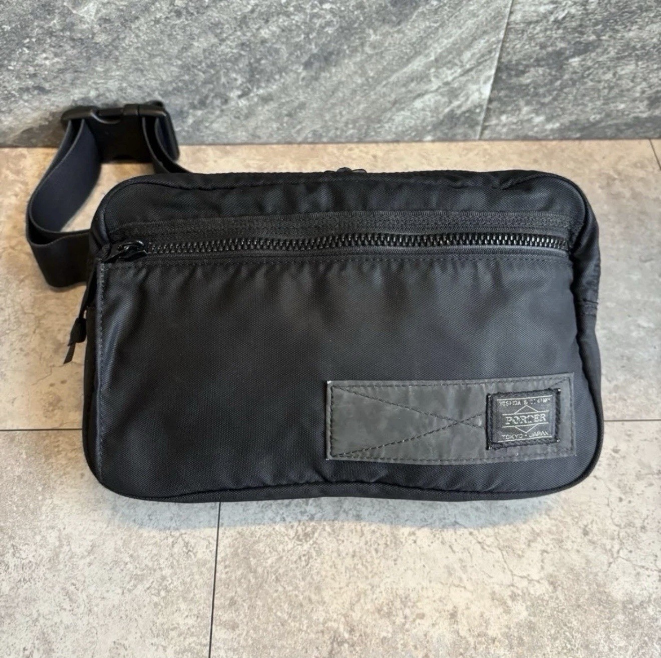 Porter Yoshida RAYS Nylon Body bag Authentic Waist bag 2way made in japan