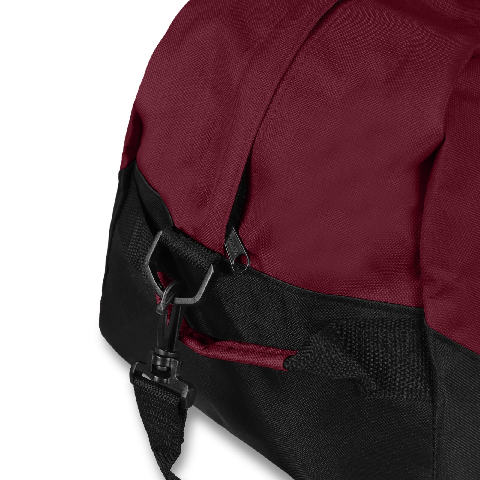DALIX 21″ Duffle Bag Two-Toned Sports Gym Travel Bag in Maroon
