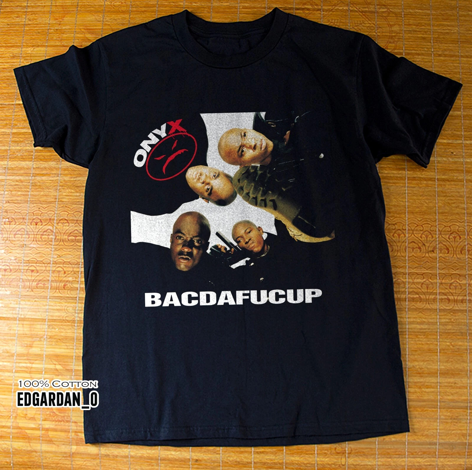 Onyx Bacdafucup Hip Hop Rap Oldschool Black Unisex T-shirt