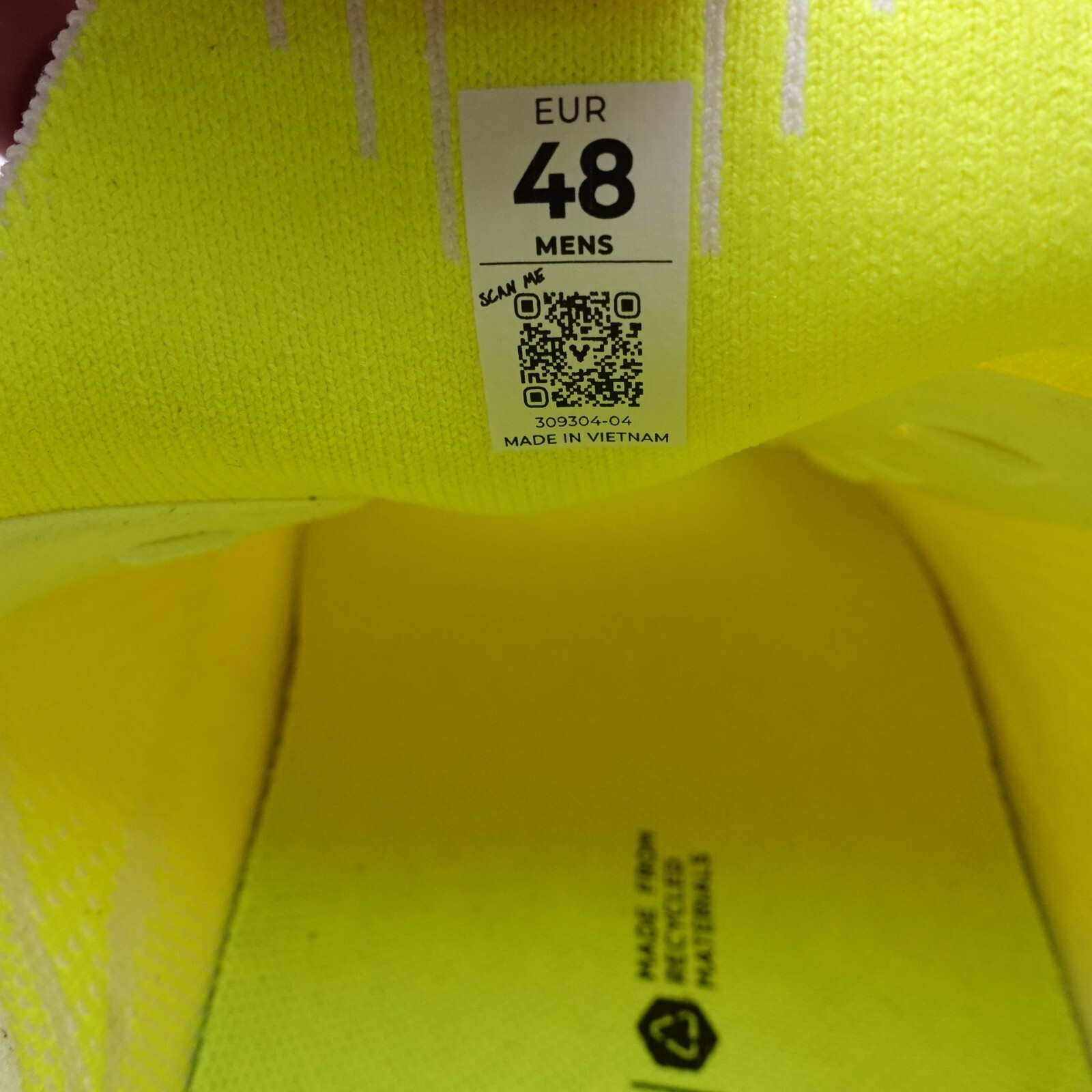 VivoBarefoot Men’s Primus Lite Knit Minimalist Sneakers 309304-04 Safety Yellow
