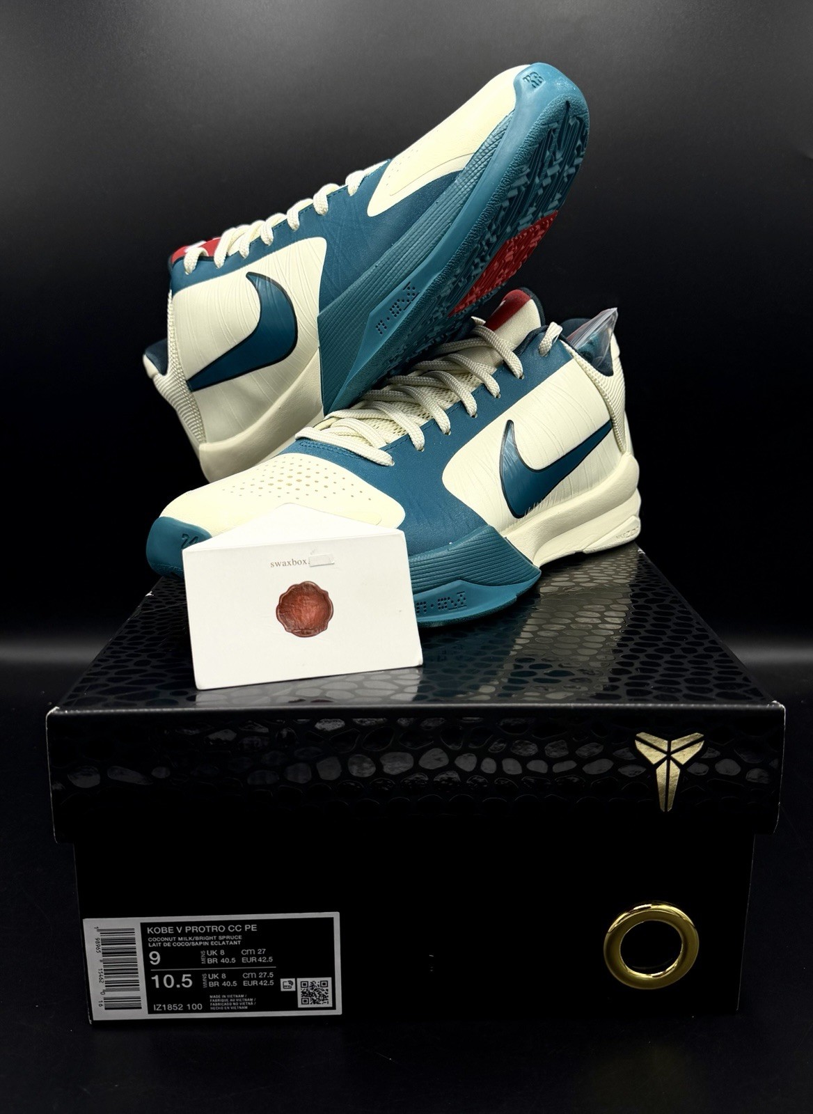 Caitlin Clark x Nike Kobe 5 Protro PE “Scrabble” IZ1852-100
