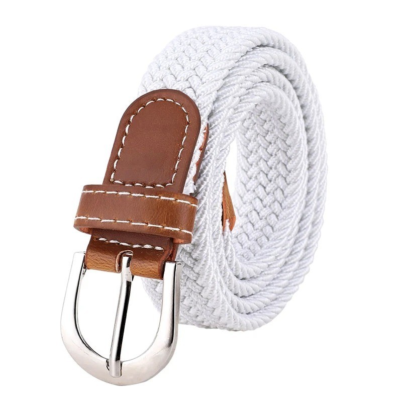 Elastic Fabric Braided Belt,Enduring Stretch Woven Belt for Unisex Men/Women/Jun