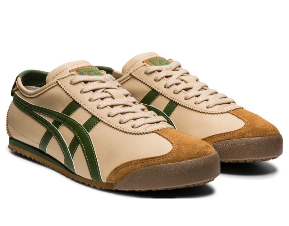 Onitsuka Tiger MEXICO 66 BEIGE/GRASS GREEN