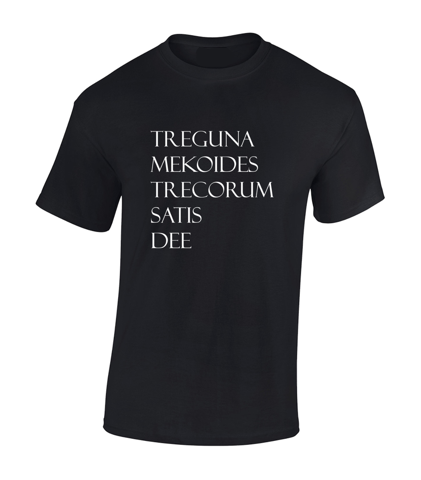 Treguna Mekoides Cool Magic Spell Retro Comedy Funny Unisex T-Shirt