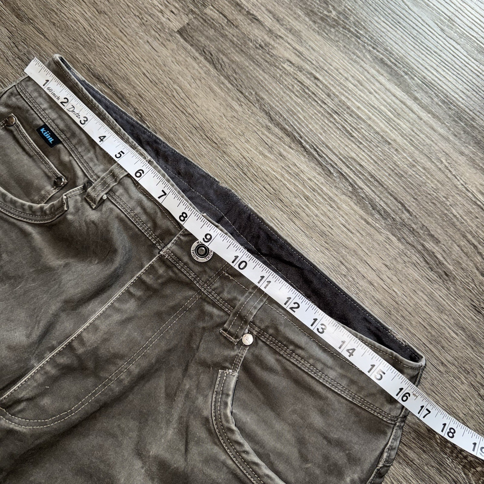 Kuhl Men’s Free Rydr 32×32 Gray Forged Iron Vintage Patina Dye Outdoor Hiking