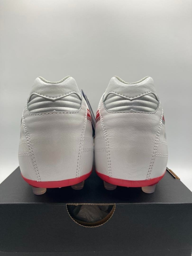 Mizuno Soccer Spike Cleats Morelia II JAPAN AG P1GA250360 White Red width;2E