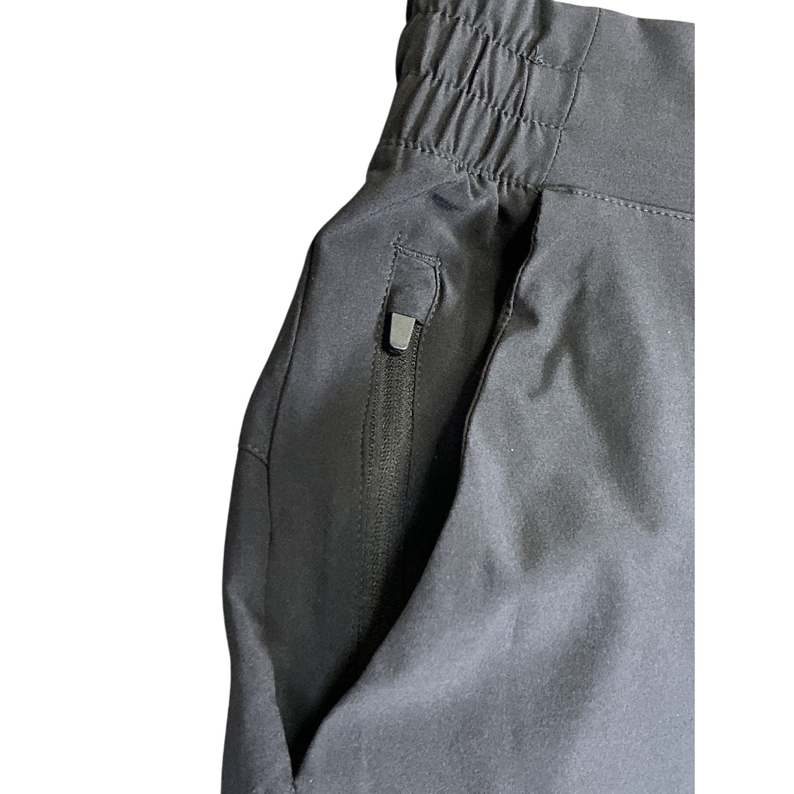 All In Motion Womens Medium Cargo Jogger Pants Black UPF 50+ Stretch NWT