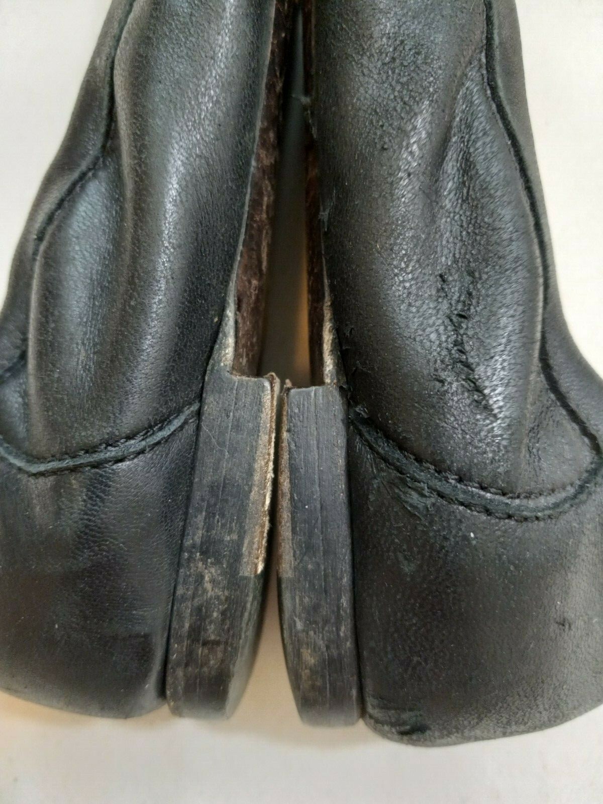 AGL Attilio Giusti Leombruni Women’s Black Leather Ballet Flats Size 38 US 8