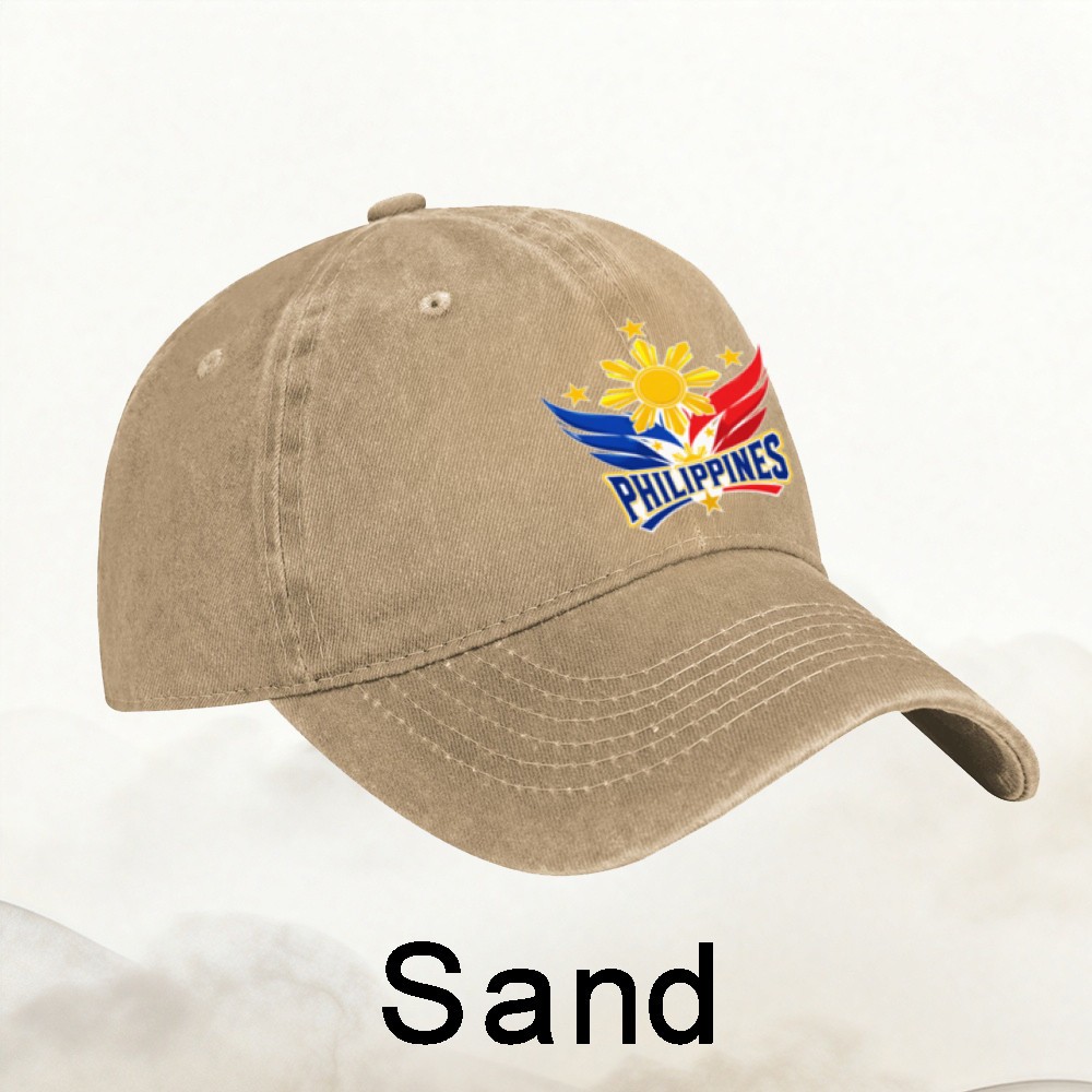 Philippines Emblem Baseball Cap Patriotic Theme Dad Hat