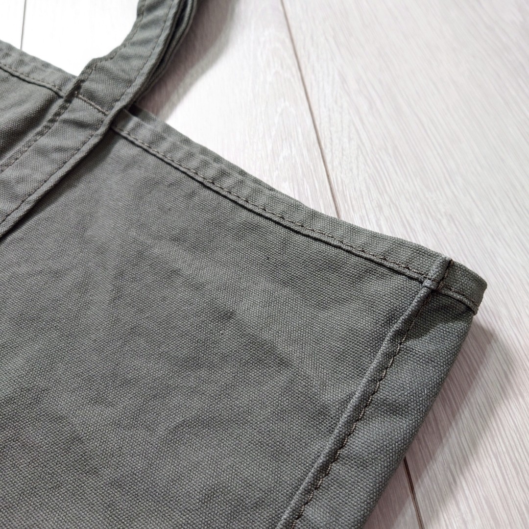 L.L.Bean Limited Edition Grocery Tote Dusty Olive Washed Boat Bag Used