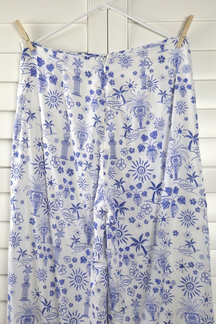 SUGARLIPS NWT $85 The Santorini Layered Skirted Wide Leg Pants Size XL