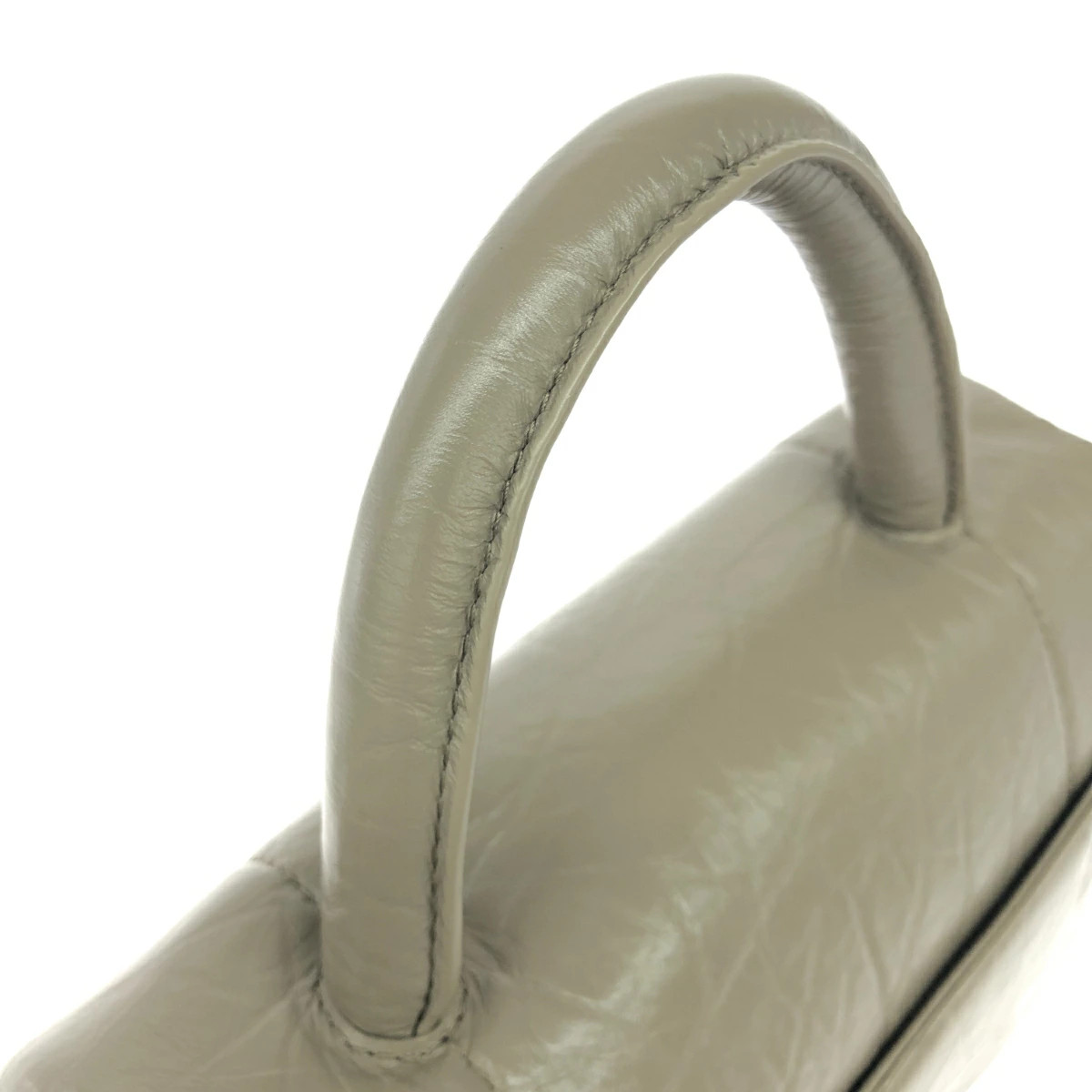 Songmont 2WAY Bag Good Condition Leather Greige Women’s from Japan