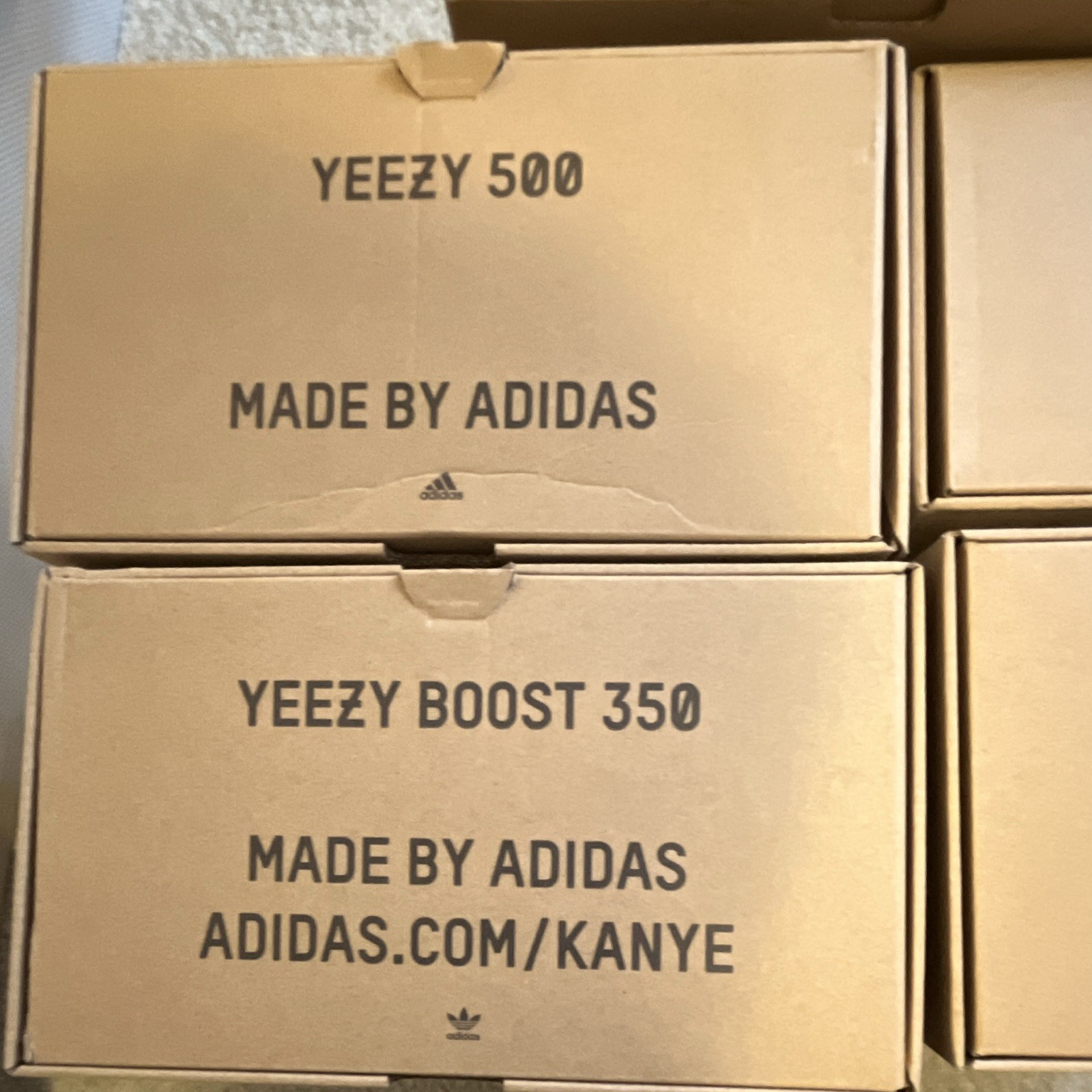 EMPTY BOXS adidas Yeezy Boost 350 V2 Zebra White/Core Black/Red 2017 EMPTY BOXS