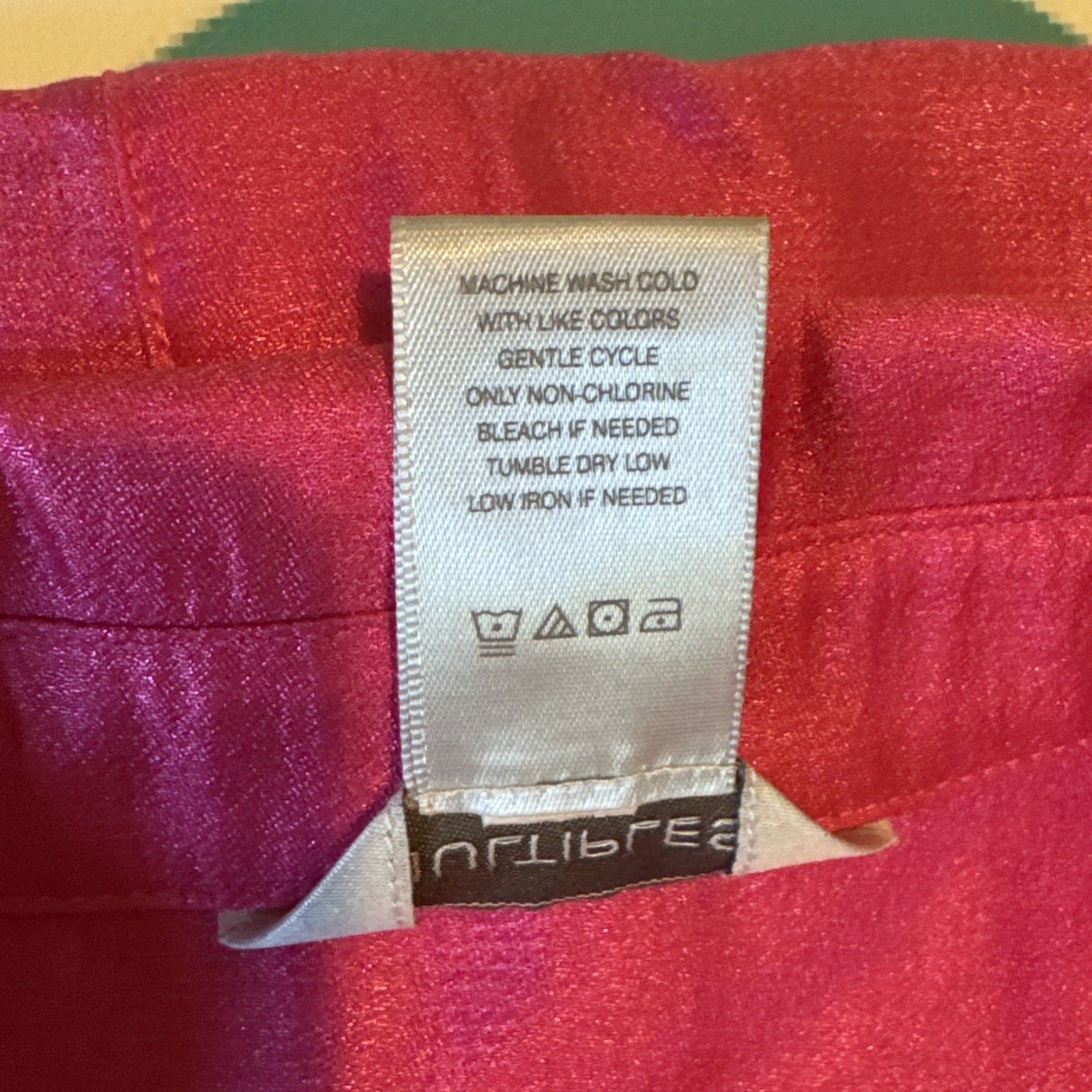 EUC Multiples Brand Plus Women’s Shackedt Jacket Shirt 2x Pink Fuschia Toggle