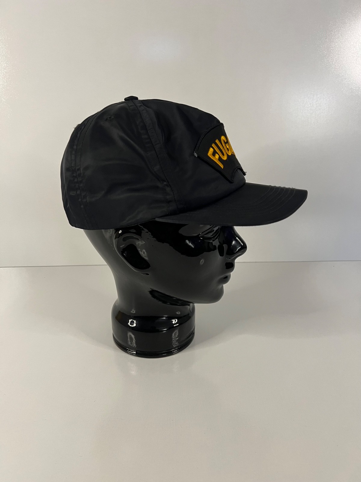 Supreme x Fugazi 5 Panel Nylon Hat Black SUPNY-15 FUGAZI HAT Adjustable Snap