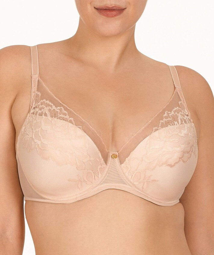 Natori 721150 Flora Underwire Bra Sz 32G Glaze/Cashmere *450