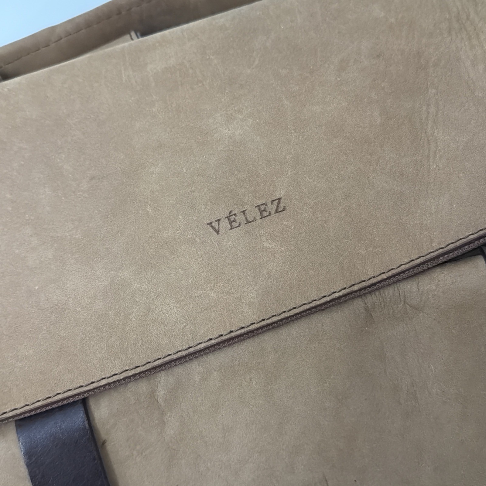 Velez Top Grain Leather Backpack – 15.6 Inch Laptop Bag